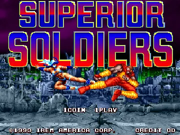 Perfect Soldiers (Japan) screen shot title